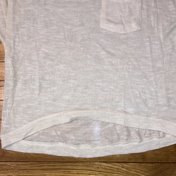 Rewind off white top with lace sleeves - Picture 3 of 6